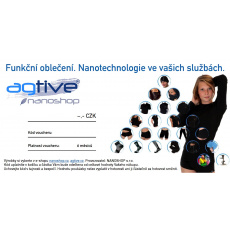 AGTIVE voucher 2000 CZK :: 80 EUR AGTIVE voucher 2000 CZK :: 80 EUR