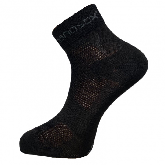nanosox SPORT CYKLON ponožky .čierna+farba