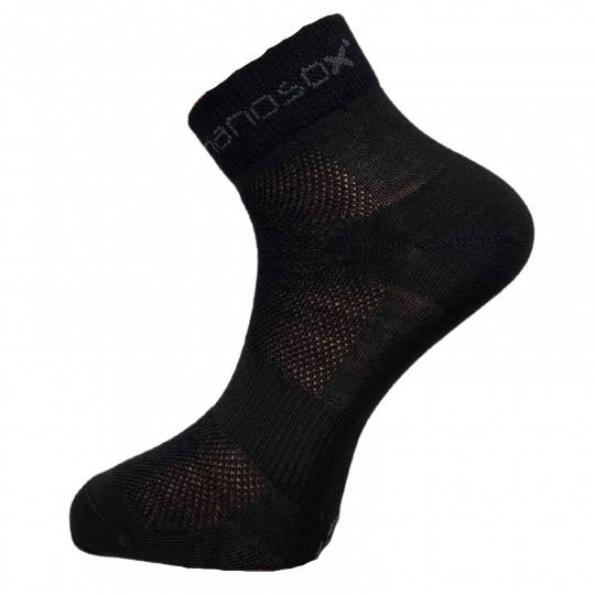 nanosox SPORT CYCLON ponožky .čierna+farba