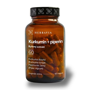 Kurkumin + piperin Kurkumin + piperin