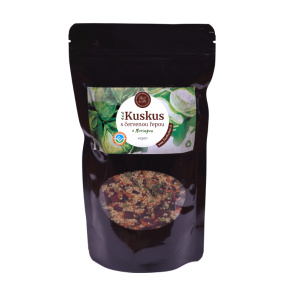 Kuskus s červenou řepou a moringou Kuskus s červenou řepou a moringou